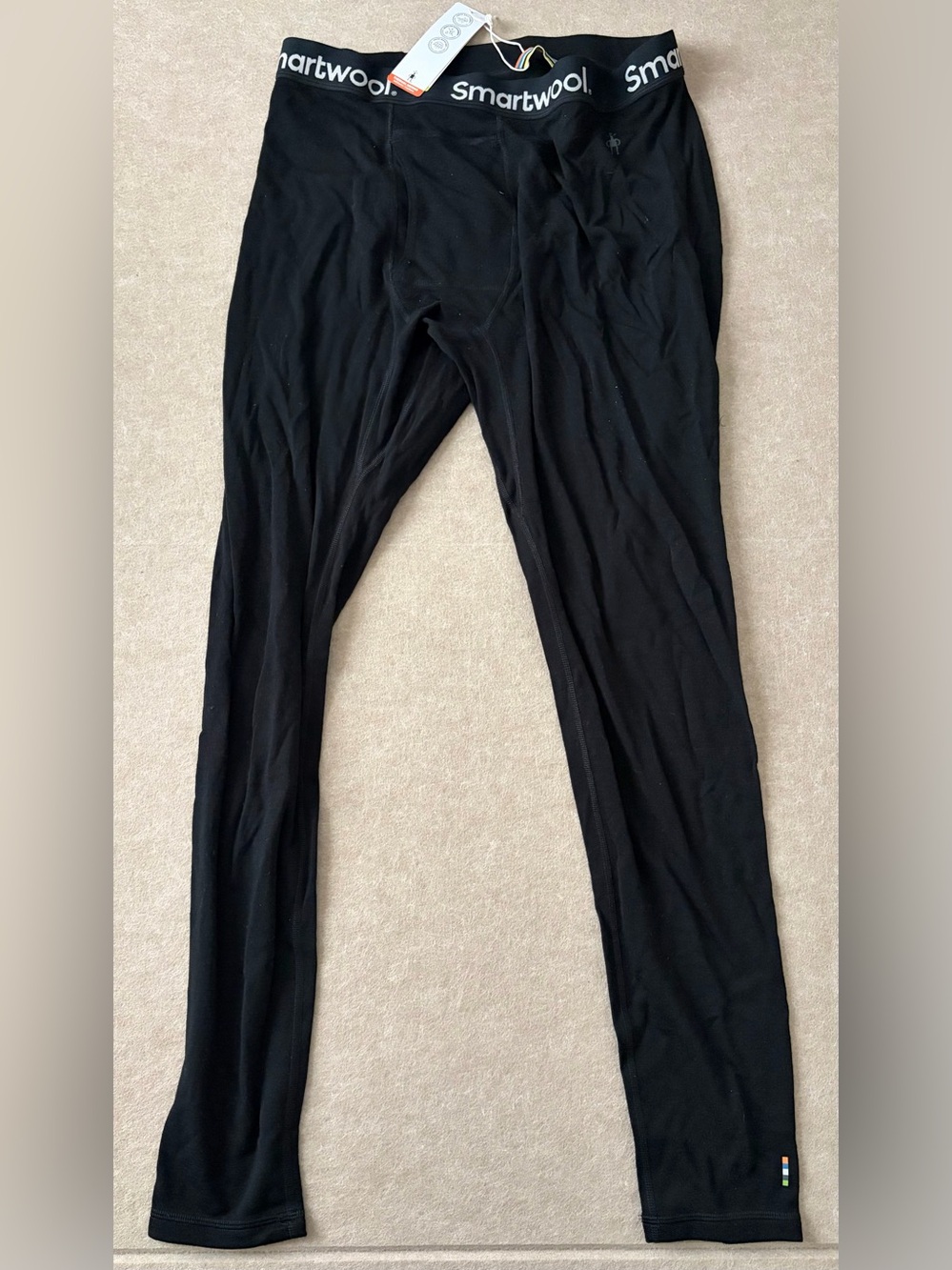 Smartwool Men's Classic Thermal Merino Base Layer Bottom Black XL 250g NWT